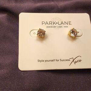 Park Lane Gold Stud Earrings